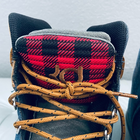 Nike KD VI NSW Lifestyle QS - DenimAle Brown/Red - Picture 7 of 9